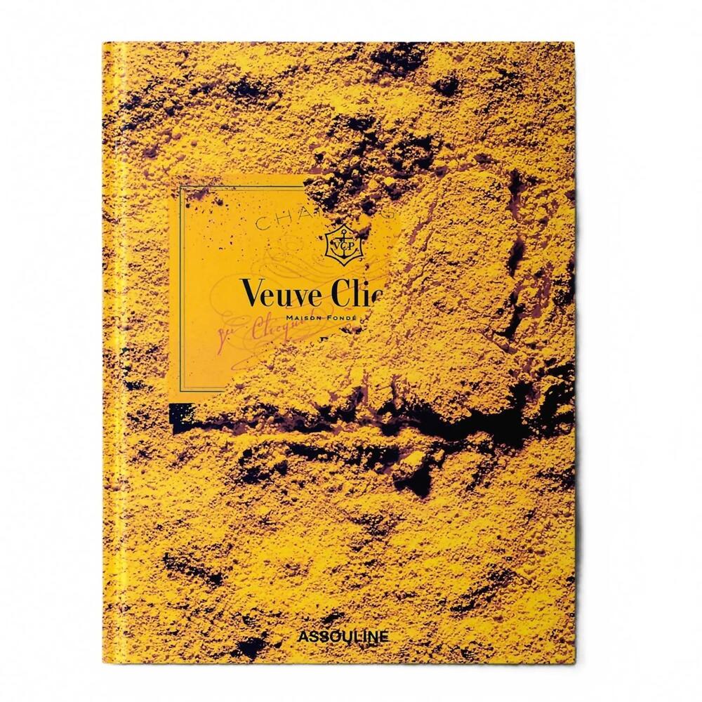 NEW ASSOULINE vueve clicquot classic book in yellow